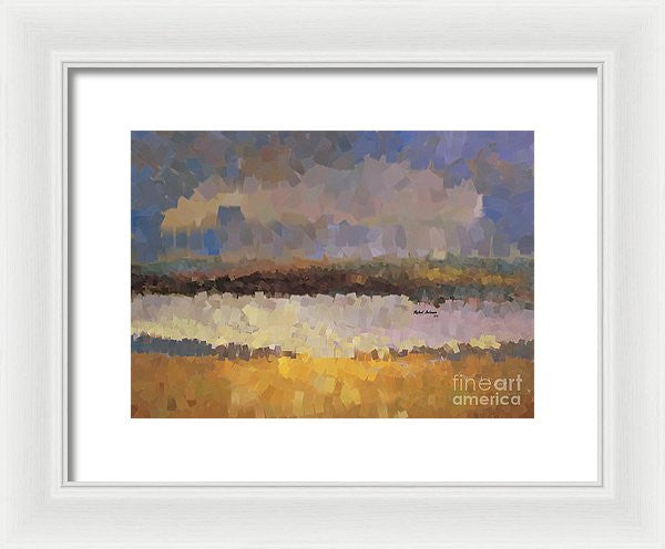 Framed Print - Abstract Landscape 1524