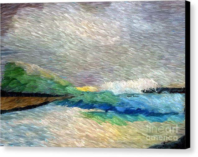 Impression sur toile - Paysage abstrait 1525