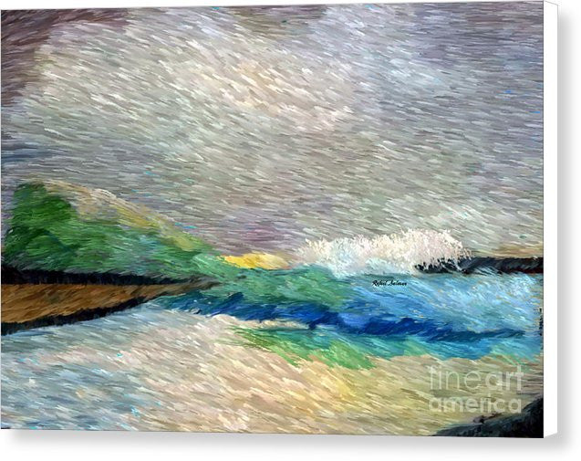 Impression sur toile - Paysage abstrait 1525