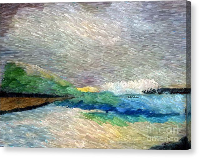 Impression sur toile - Paysage abstrait 1525