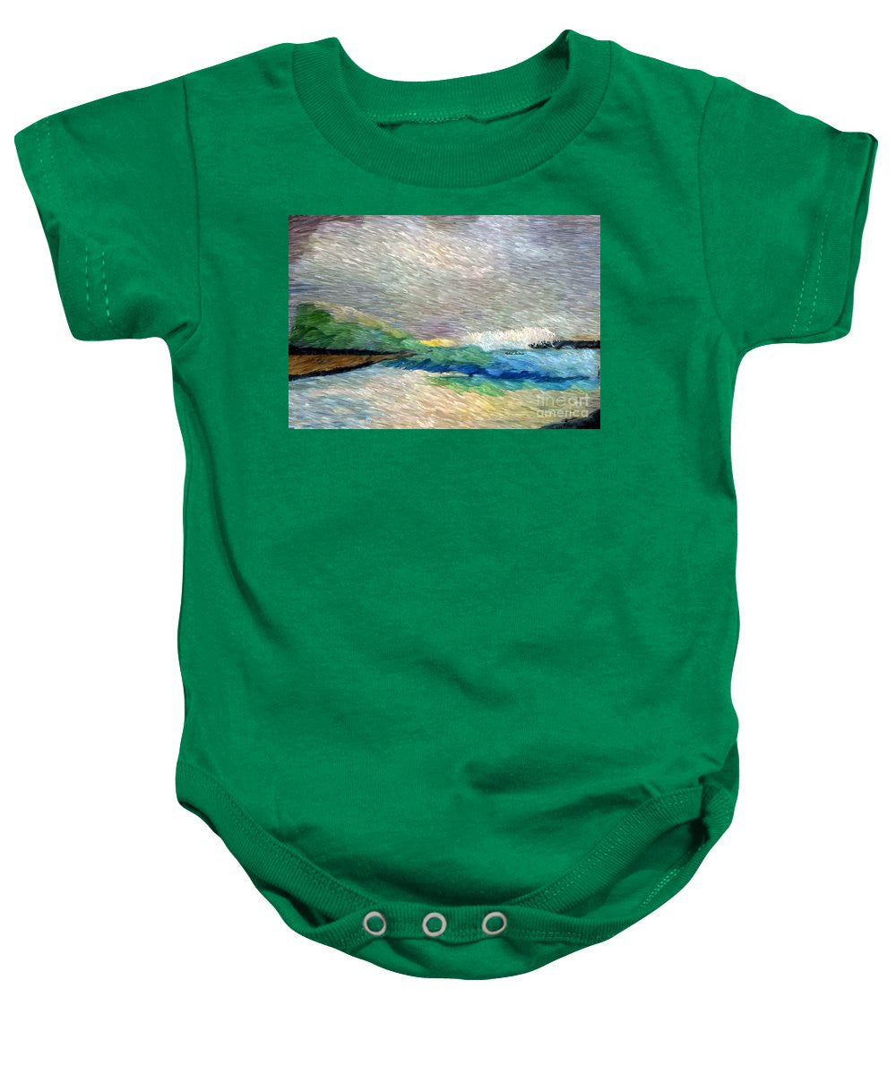 Baby Onesie - Abstract Landscape 1525