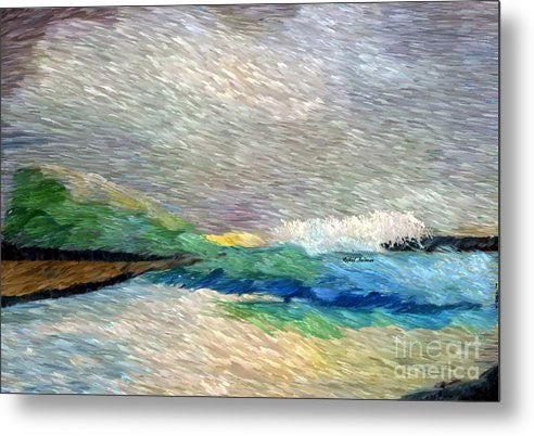 Metal Print - Abstract Landscape 1525