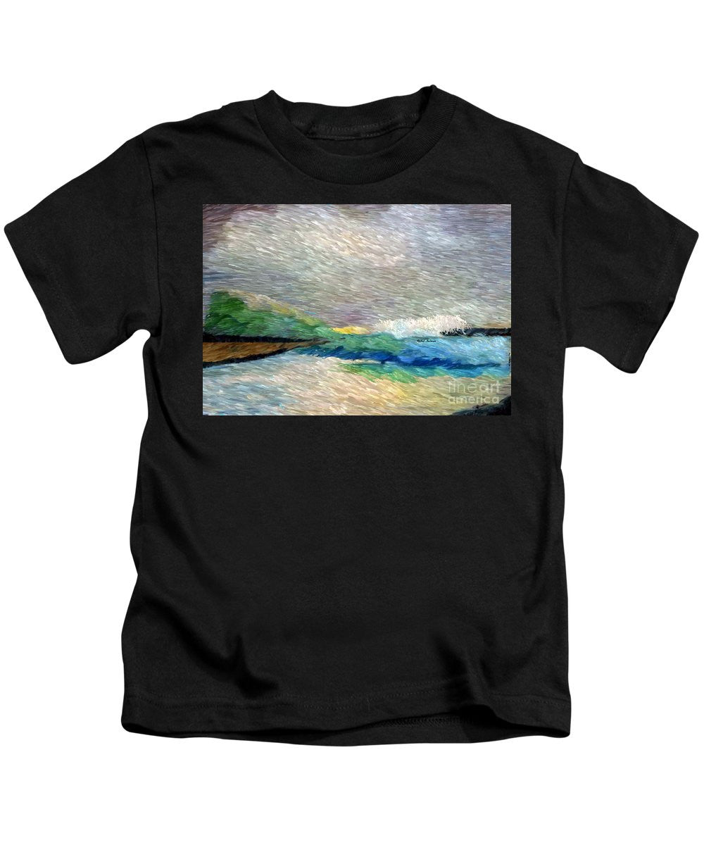 T-shirt pour enfant - Paysage abstrait 1525