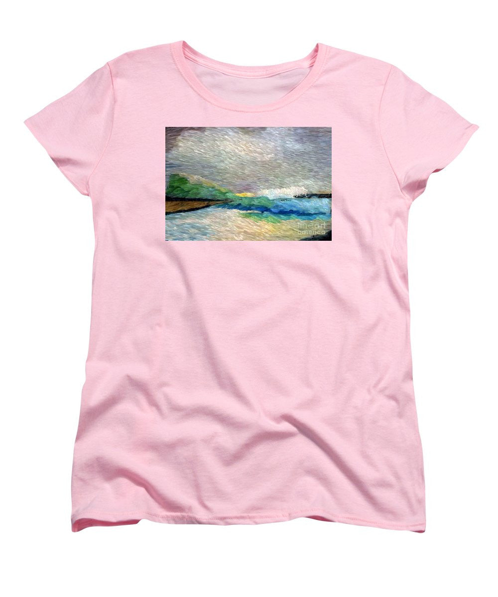 Women's T-Shirt (Standard Cut) - Abstract Landscape 1525