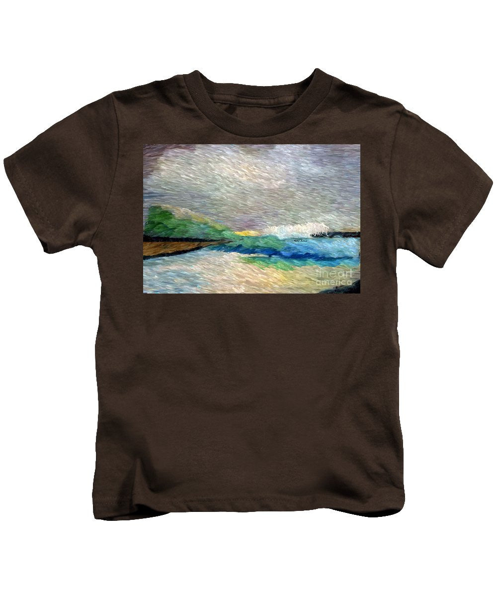 T-shirt pour enfant - Paysage abstrait 1525