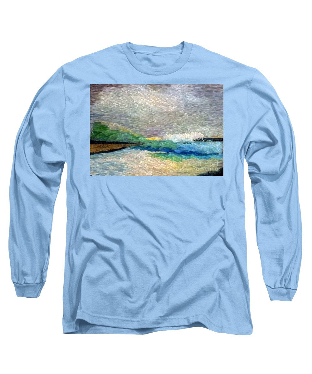 Long Sleeve T-Shirt - Abstract Landscape 1525