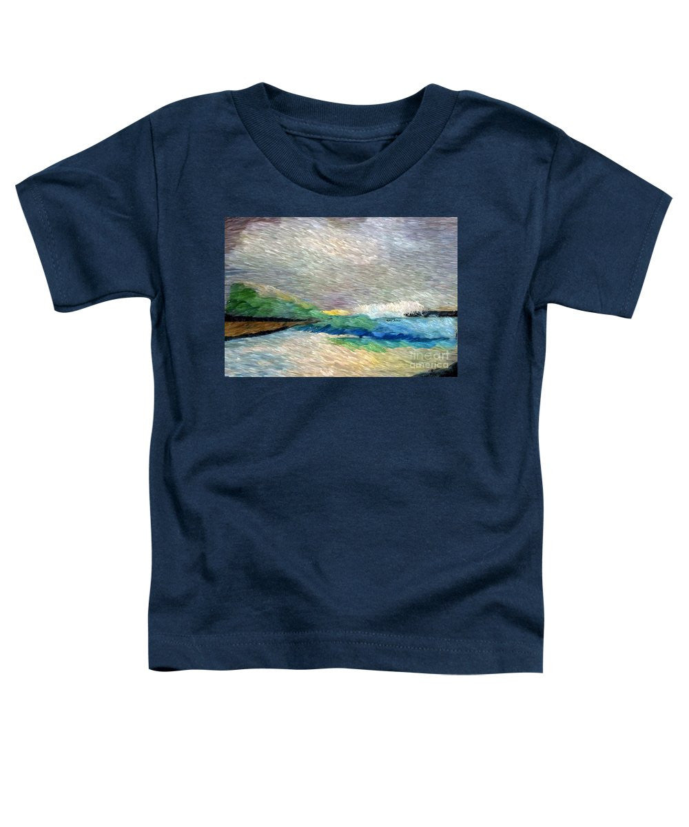 Toddler T-Shirt - Abstract Landscape 1525