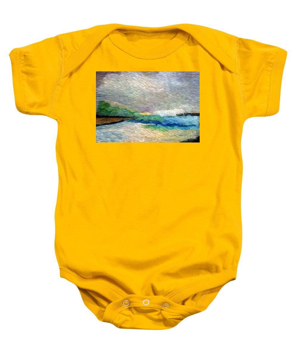 Baby Onesie - Abstract Landscape 1525