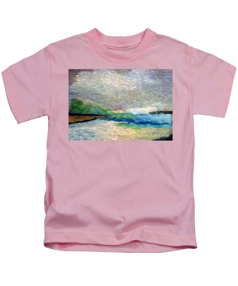 T-shirt pour enfant - Paysage abstrait 1525