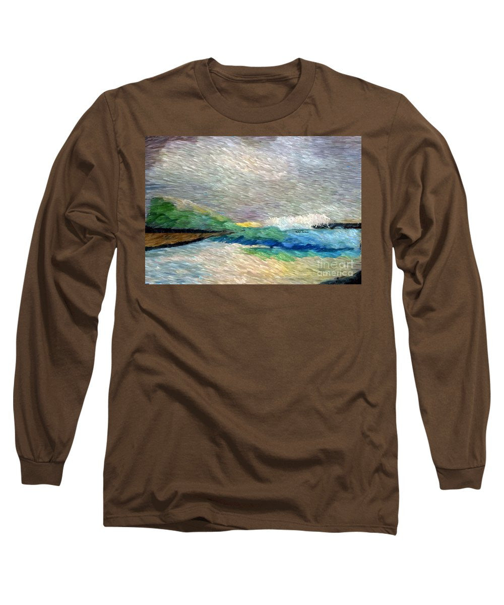 Long Sleeve T-Shirt - Abstract Landscape 1525