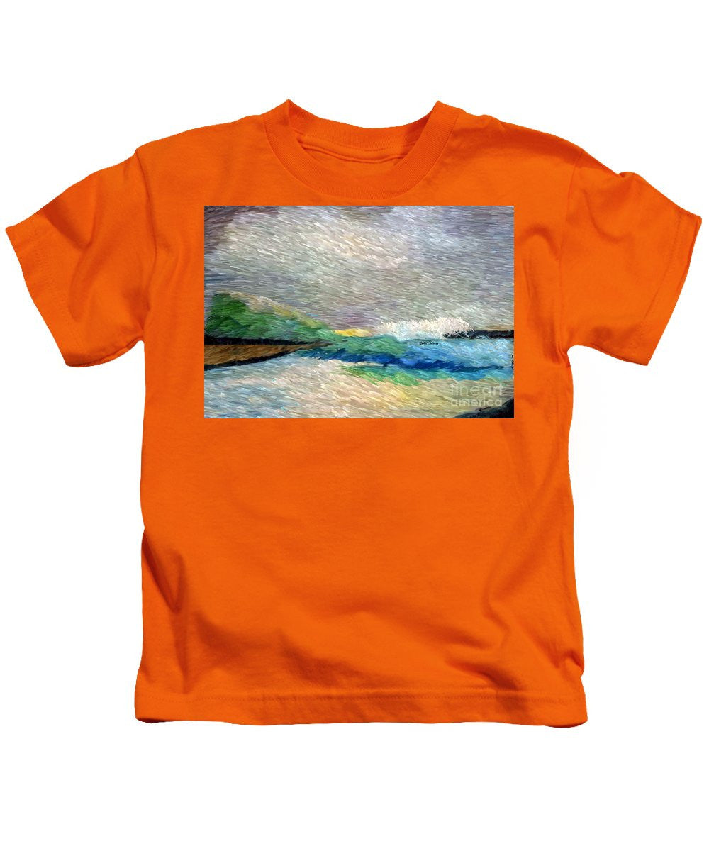 T-shirt pour enfant - Paysage abstrait 1525