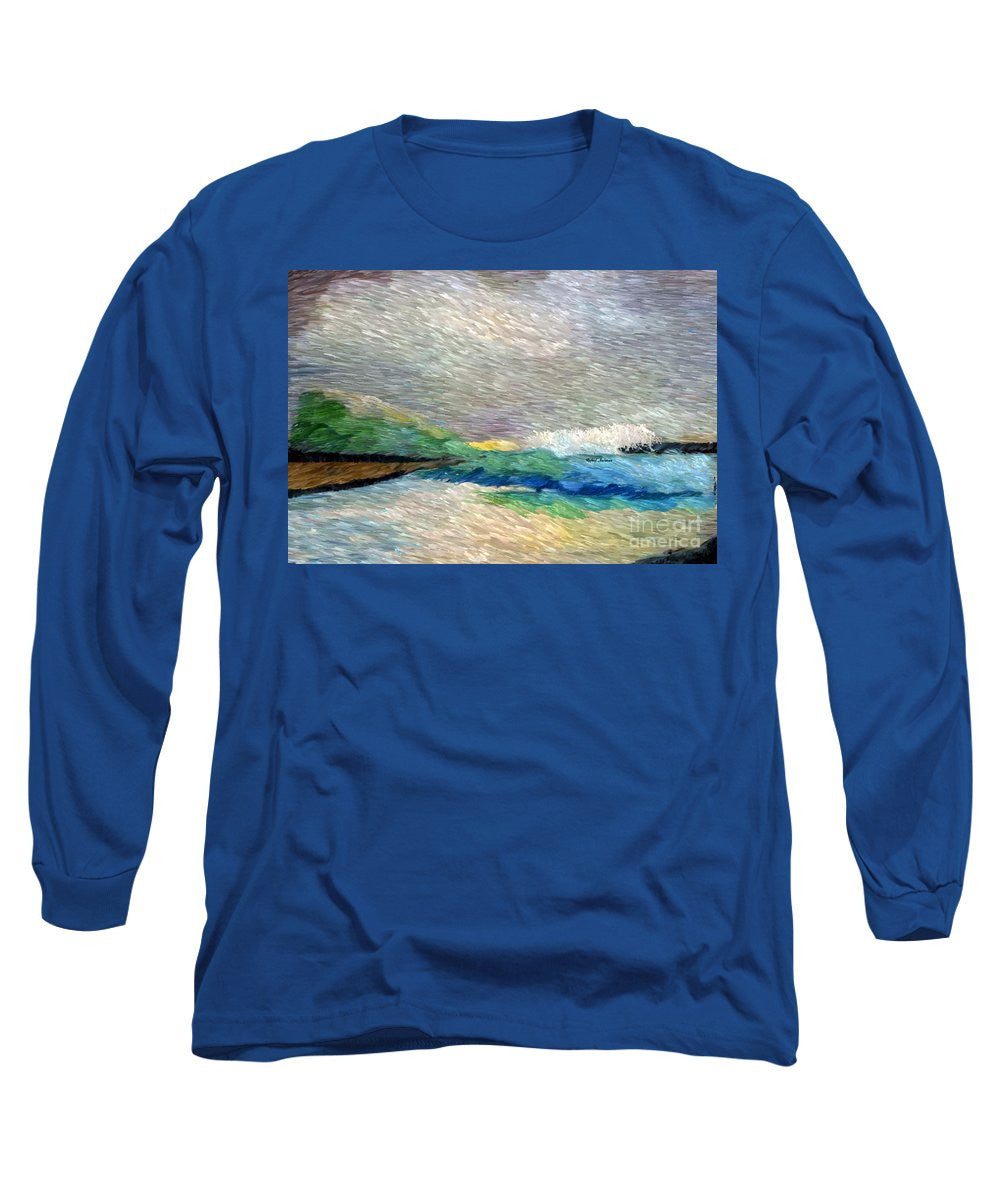 Long Sleeve T-Shirt - Abstract Landscape 1525