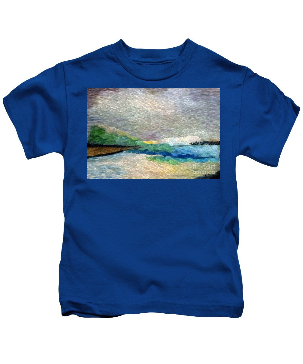 T-shirt pour enfant - Paysage abstrait 1525