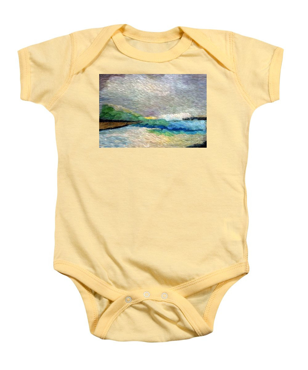 Baby Onesie - Abstract Landscape 1525