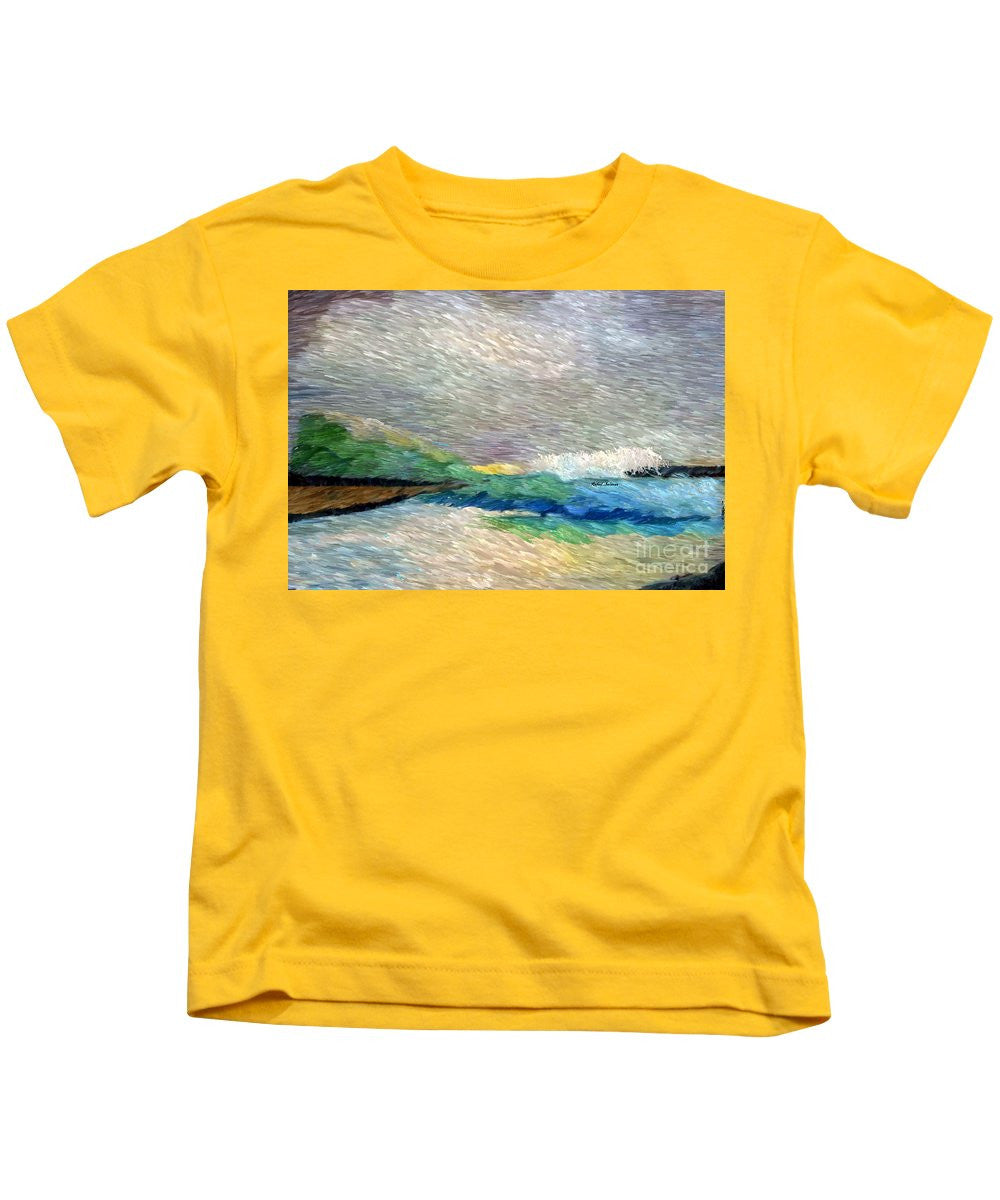 T-shirt pour enfant - Paysage abstrait 1525