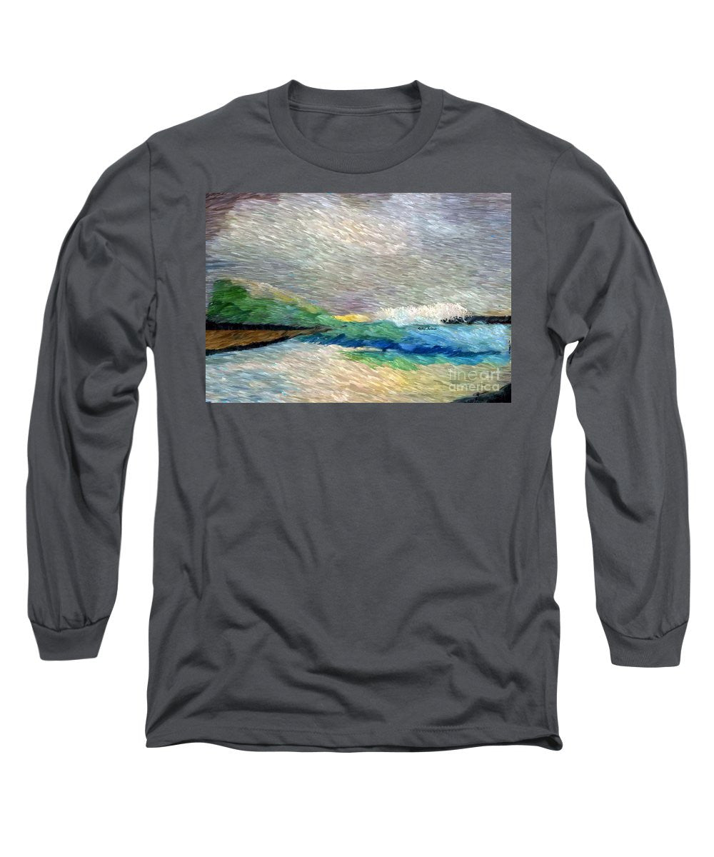 Long Sleeve T-Shirt - Abstract Landscape 1525