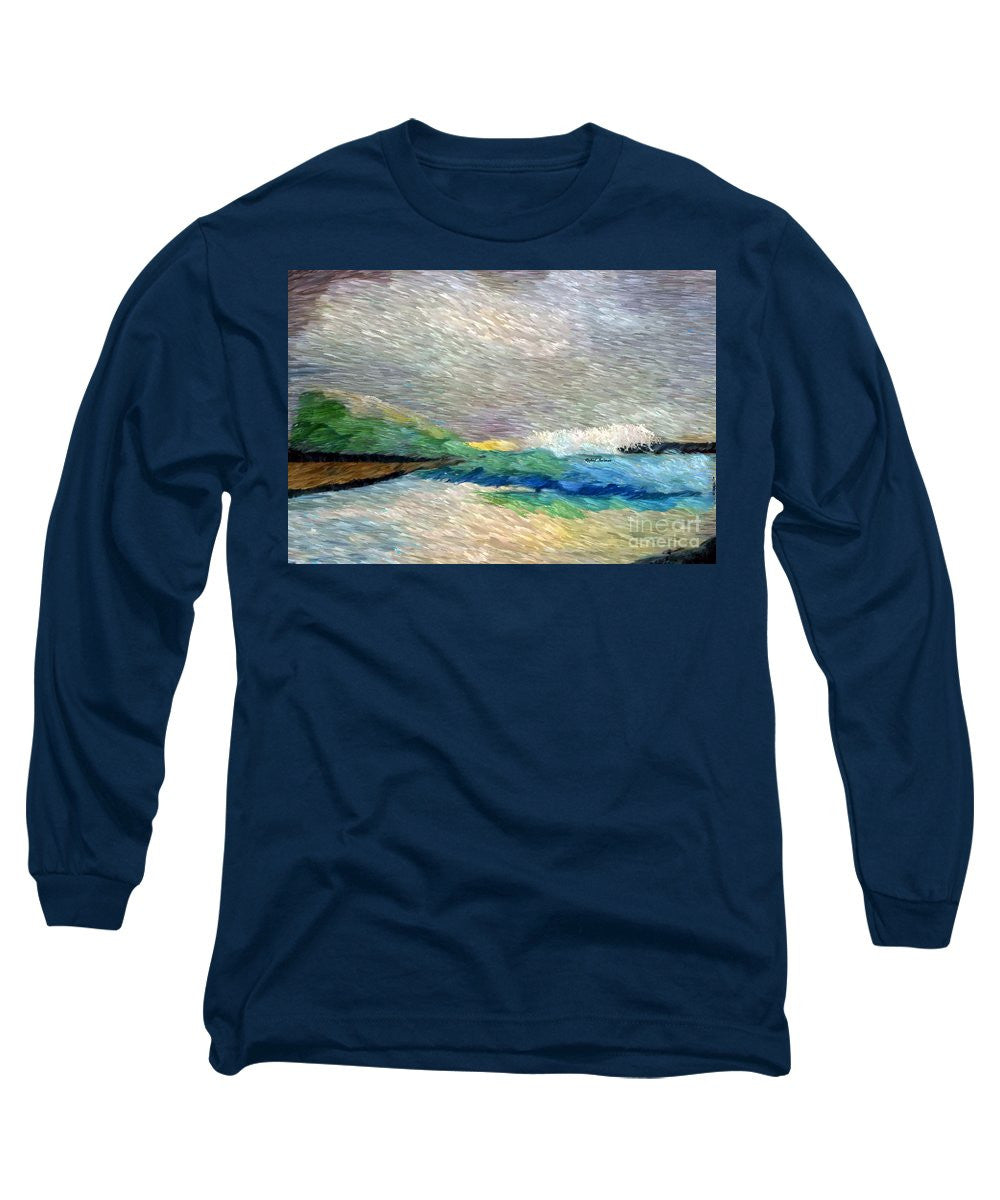 Long Sleeve T-Shirt - Abstract Landscape 1525