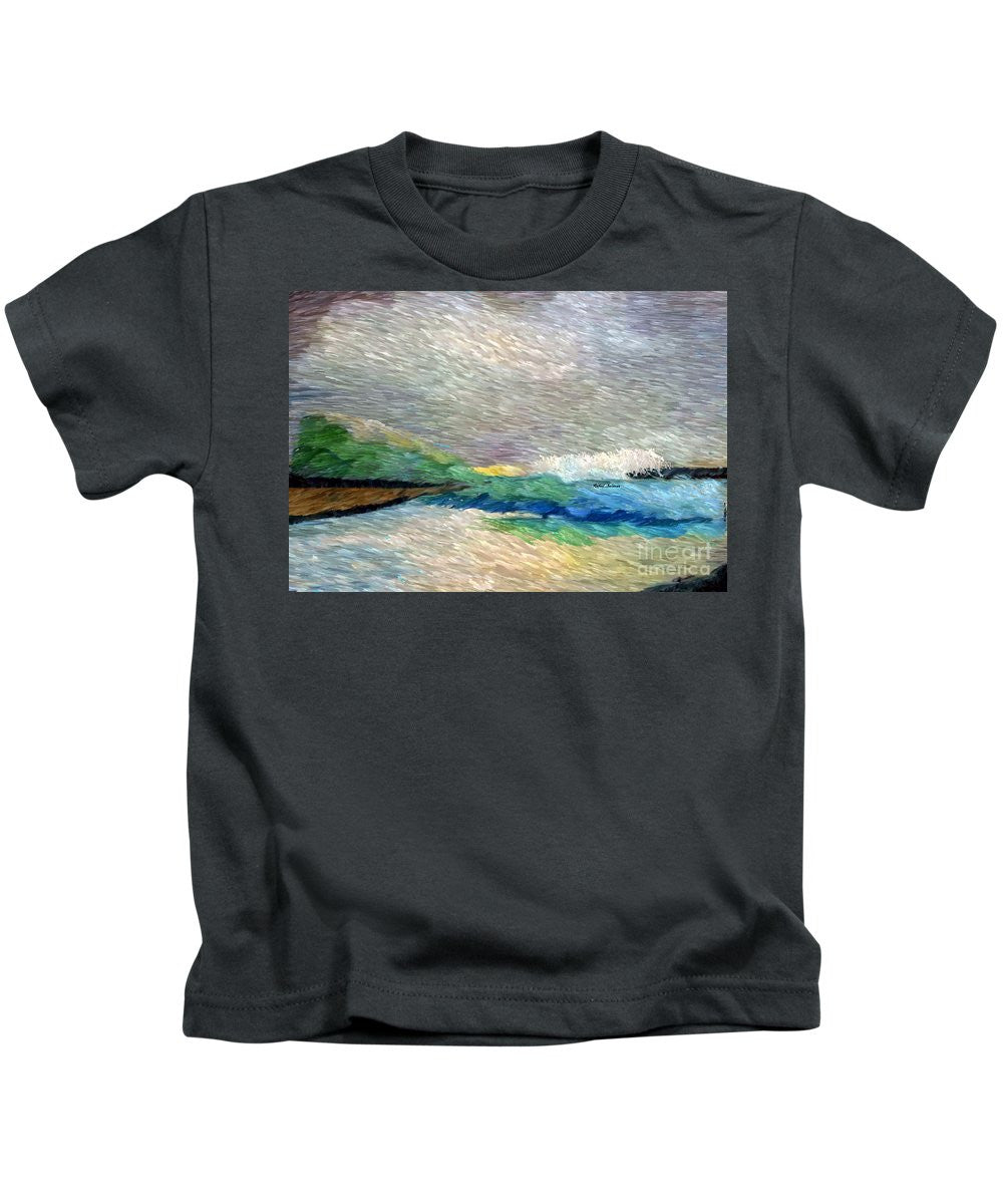 T-shirt pour enfant - Paysage abstrait 1525