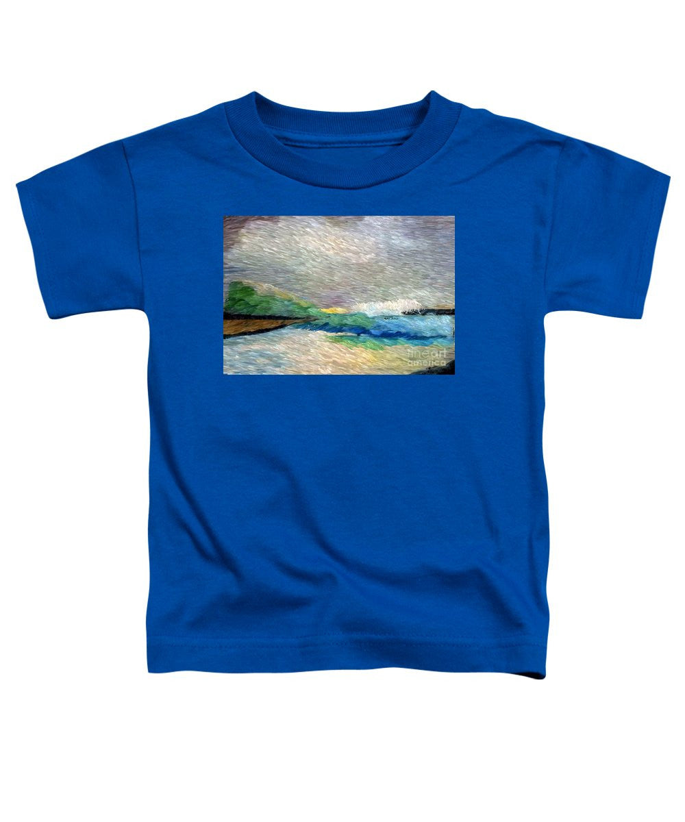 Toddler T-Shirt - Abstract Landscape 1525