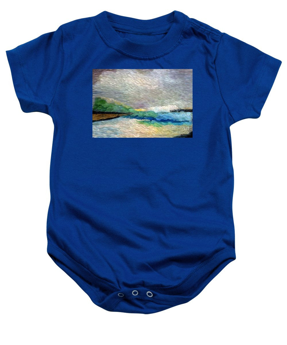 Baby Onesie - Abstract Landscape 1525