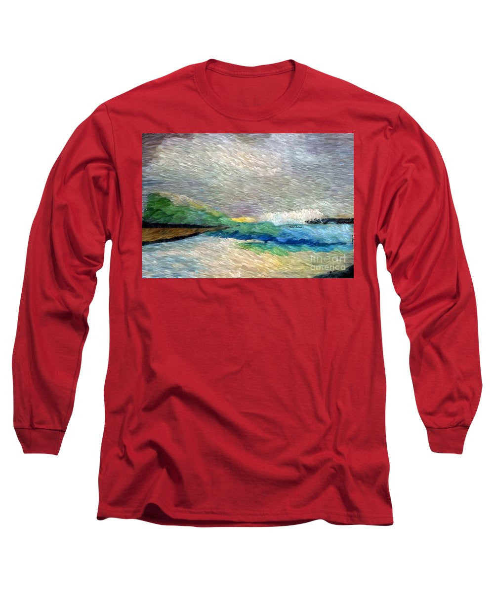 Long Sleeve T-Shirt - Abstract Landscape 1525