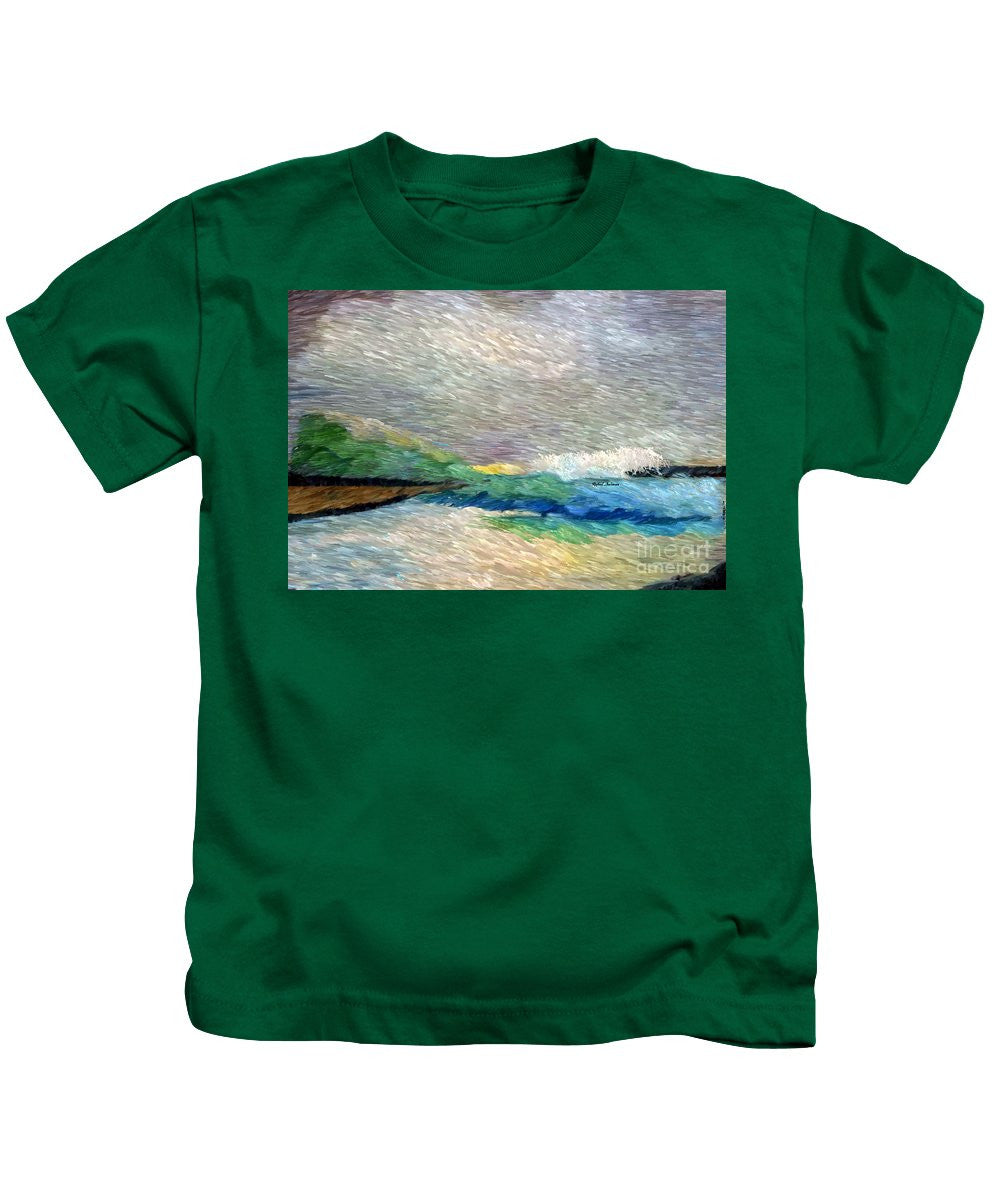 T-shirt pour enfant - Paysage abstrait 1525