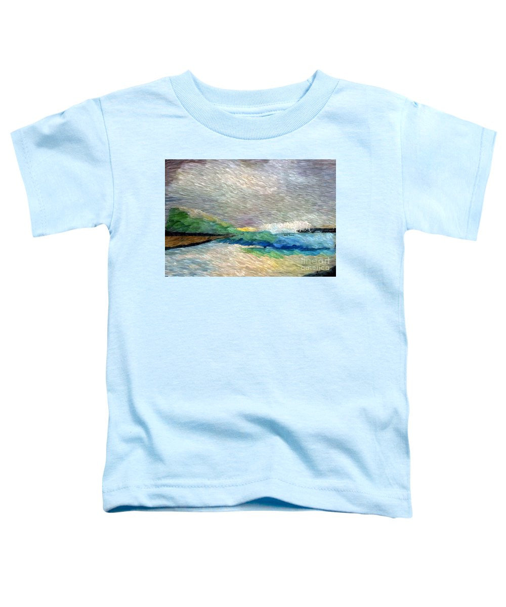 Toddler T-Shirt - Abstract Landscape 1525