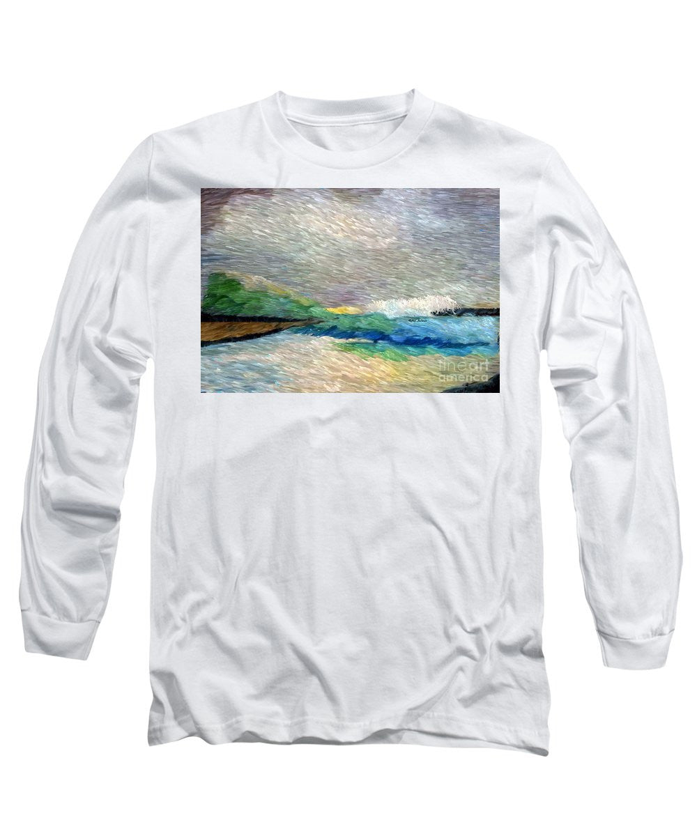 Long Sleeve T-Shirt - Abstract Landscape 1525