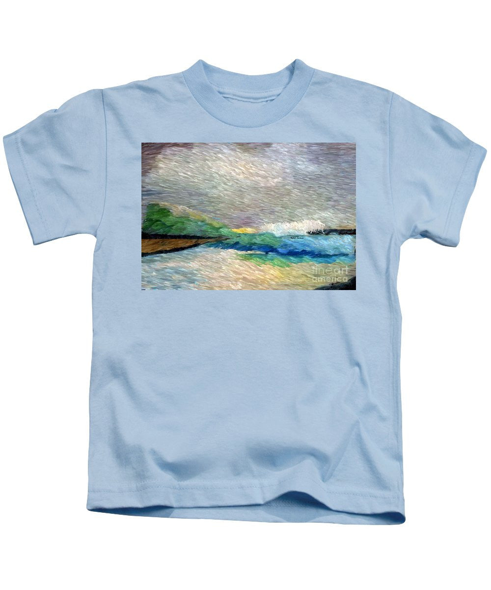 T-shirt pour enfant - Paysage abstrait 1525