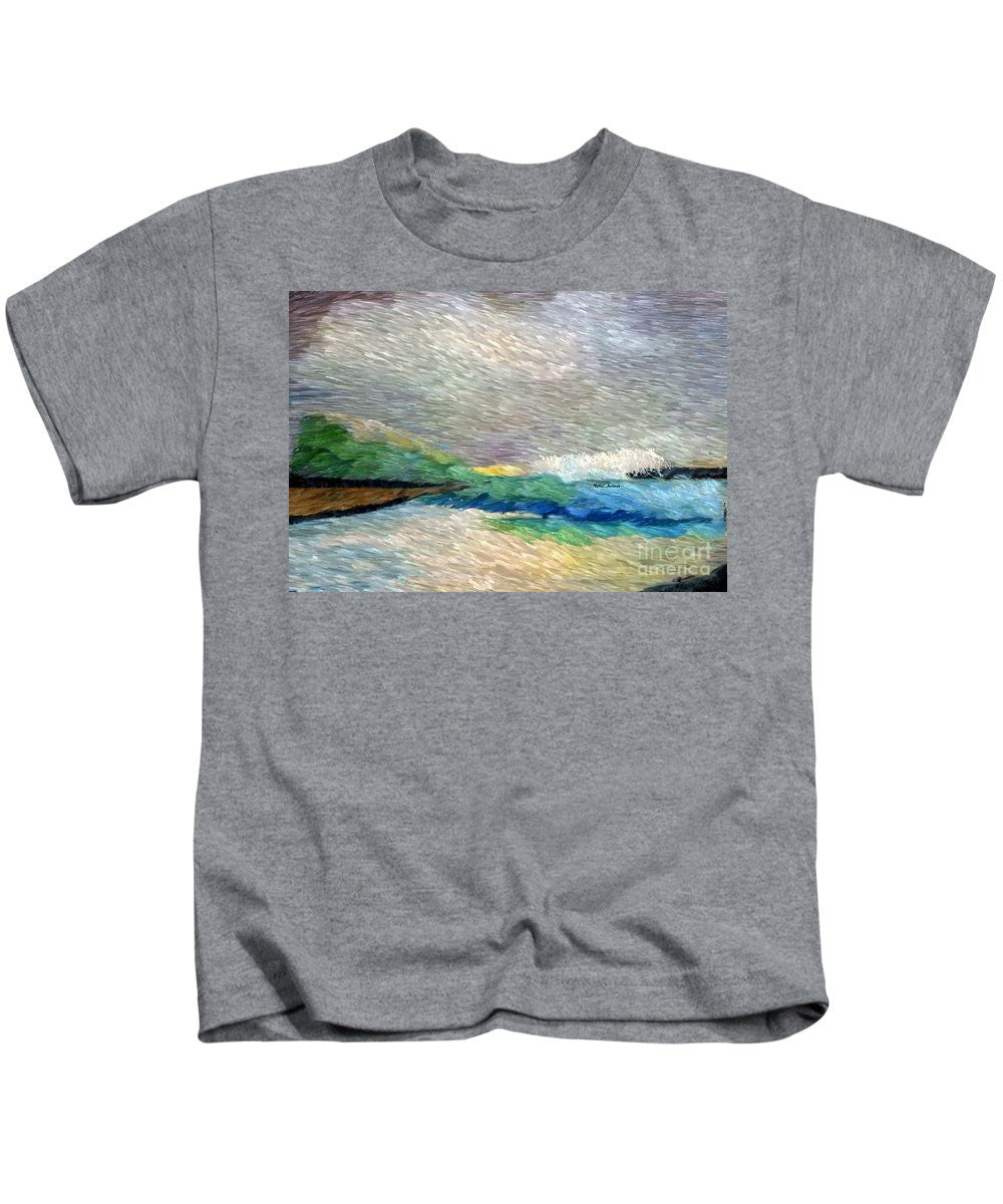 T-shirt pour enfant - Paysage abstrait 1525