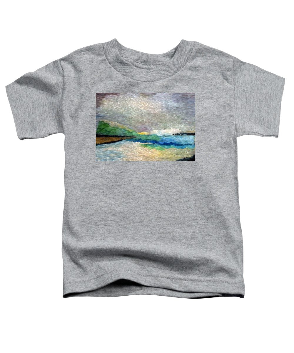 Toddler T-Shirt - Abstract Landscape 1525