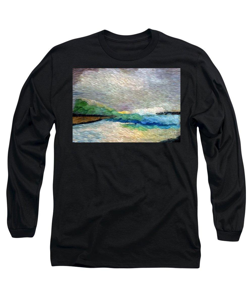 Long Sleeve T-Shirt - Abstract Landscape 1525