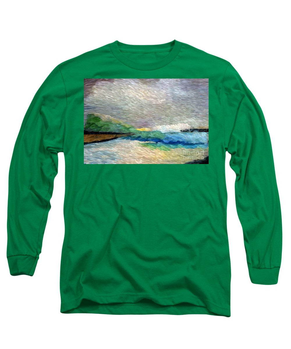 Long Sleeve T-Shirt - Abstract Landscape 1525