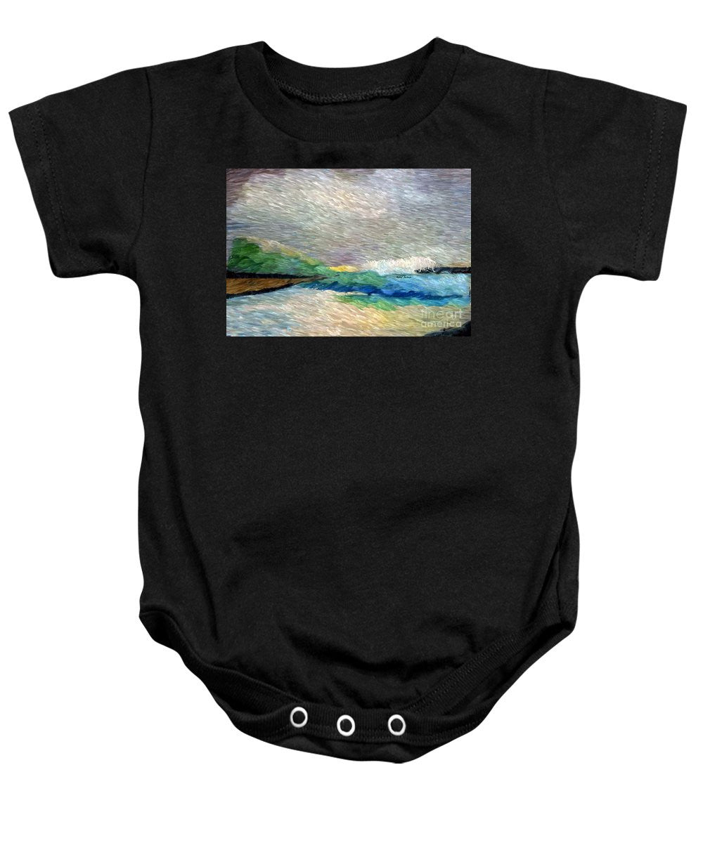 Baby Onesie - Abstract Landscape 1525