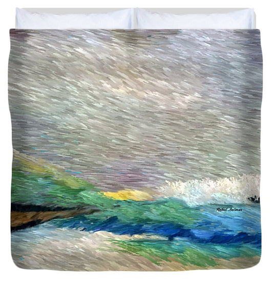 Duvet Cover - Abstract Landscape 1525
