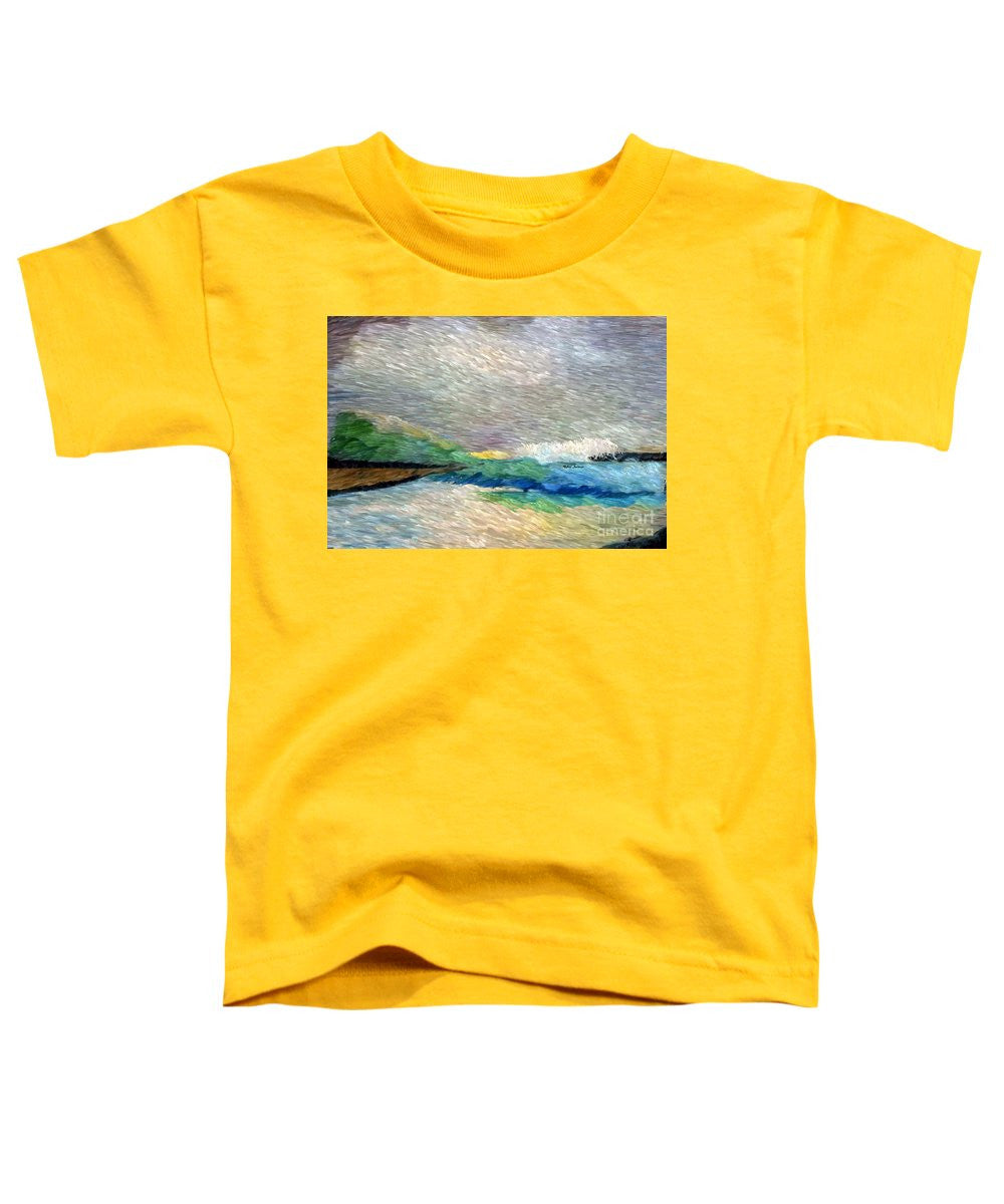 Toddler T-Shirt - Abstract Landscape 1525