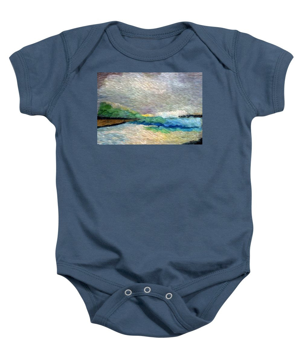 Baby Onesie - Abstract Landscape 1525