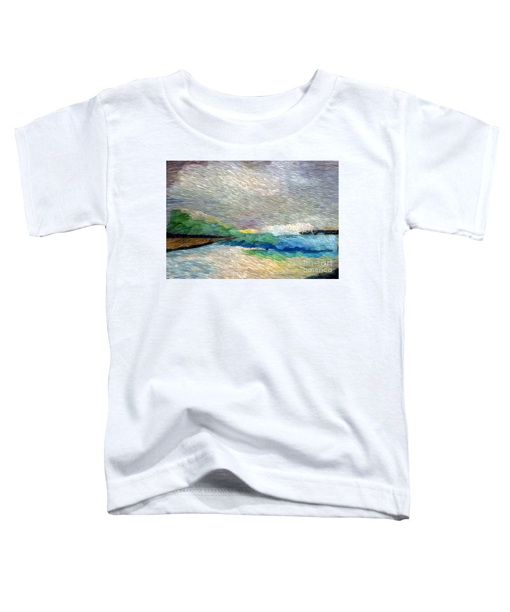 Toddler T-Shirt - Abstract Landscape 1525