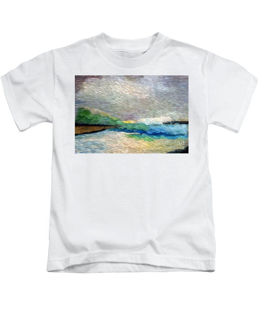 T-shirt pour enfant - Paysage abstrait 1525