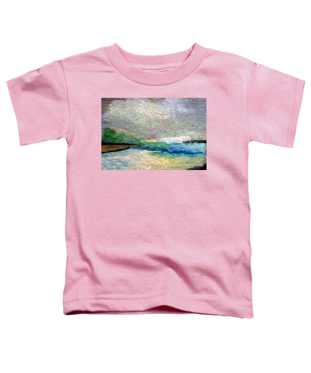 Toddler T-Shirt - Abstract Landscape 1525