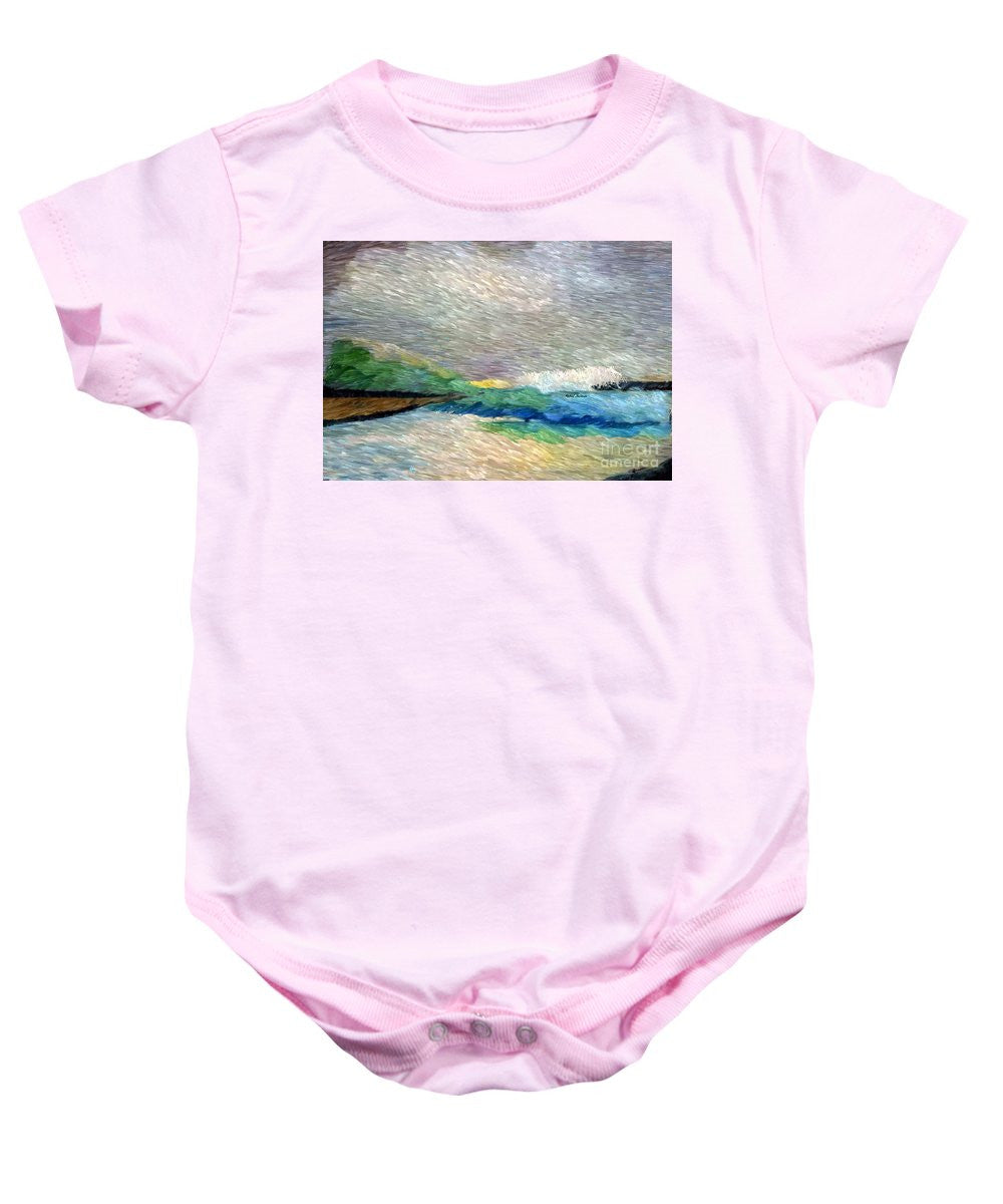 Baby Onesie - Abstract Landscape 1525