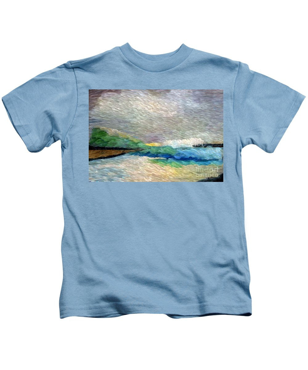 T-shirt pour enfant - Paysage abstrait 1525