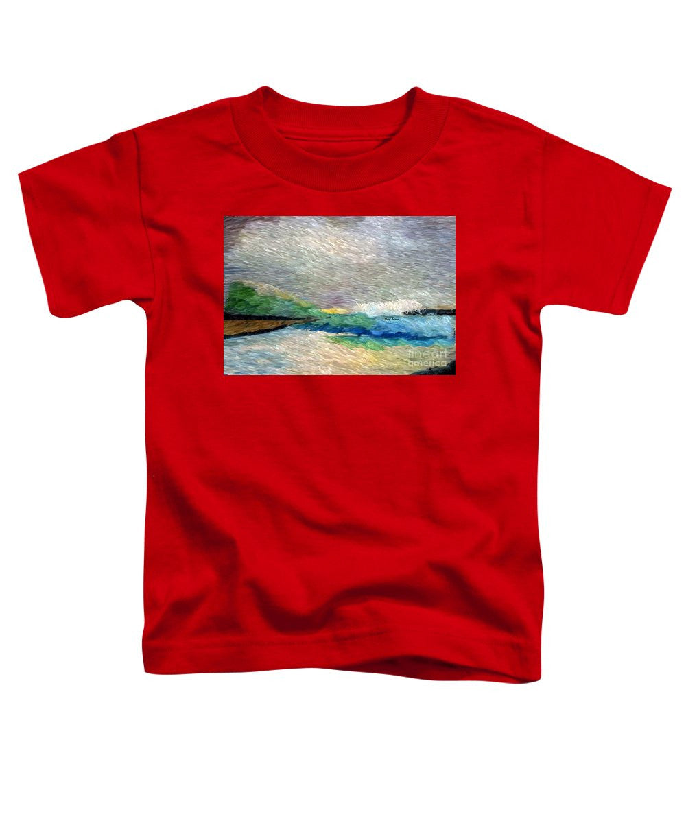 Toddler T-Shirt - Abstract Landscape 1525