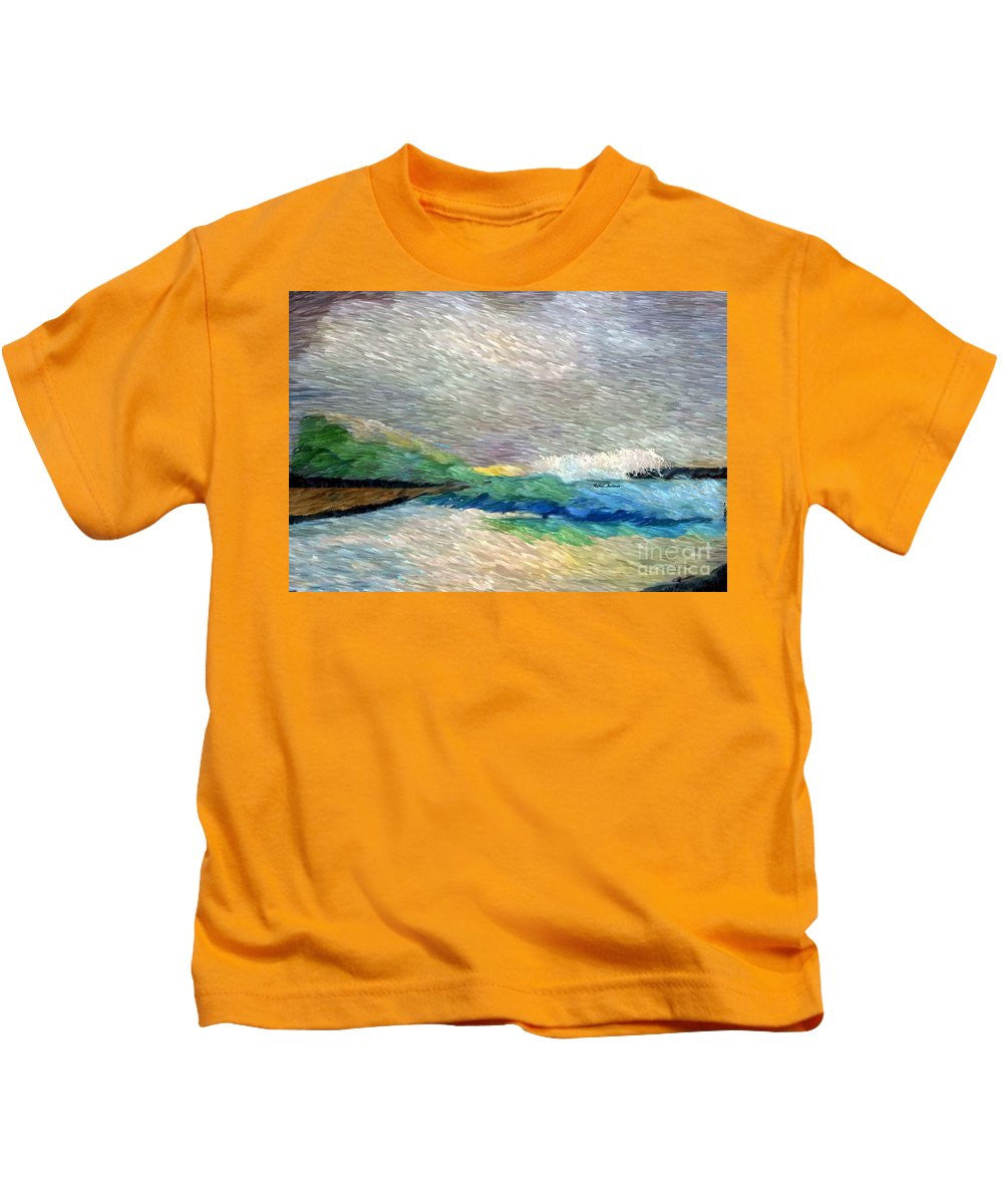 T-shirt pour enfant - Paysage abstrait 1525