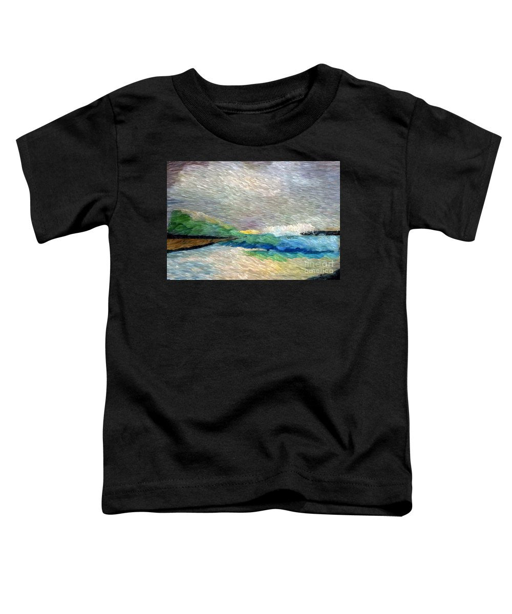 Toddler T-Shirt - Abstract Landscape 1525