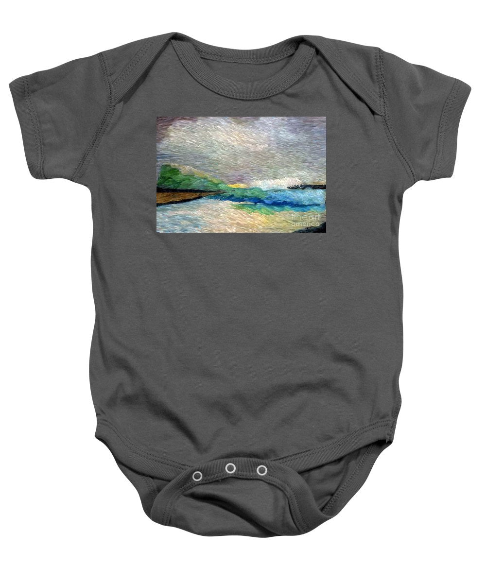 Baby Onesie - Abstract Landscape 1525