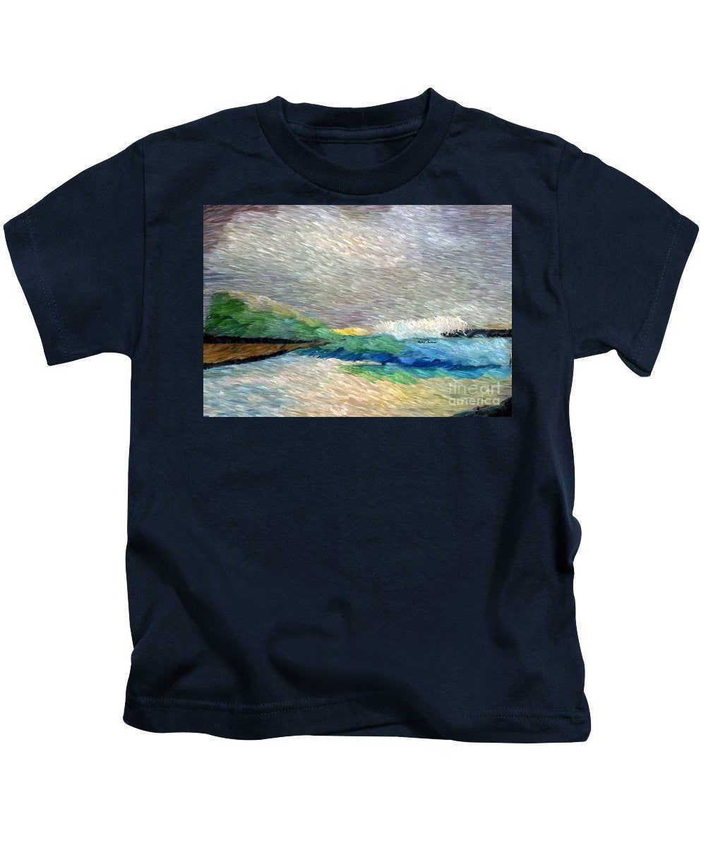 T-shirt pour enfant - Paysage abstrait 1525