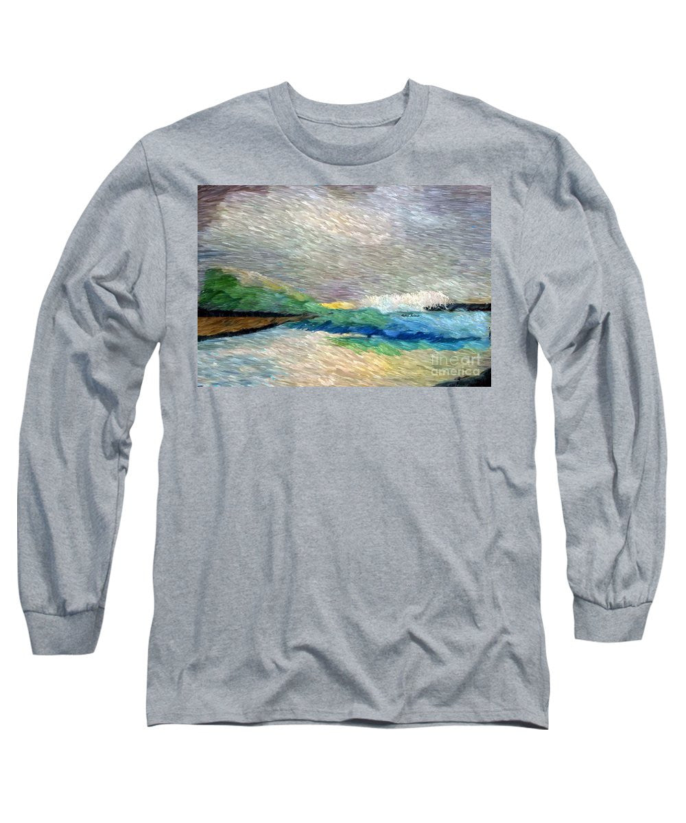 Long Sleeve T-Shirt - Abstract Landscape 1525