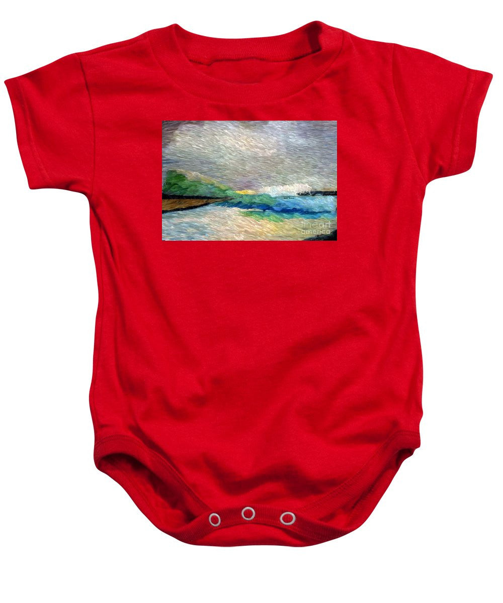 Baby Onesie - Abstract Landscape 1525