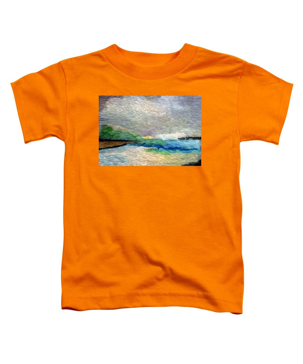 Toddler T-Shirt - Abstract Landscape 1525